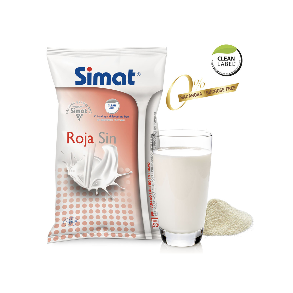 Leche Topping Sin Azúcar · Simat 500 g
