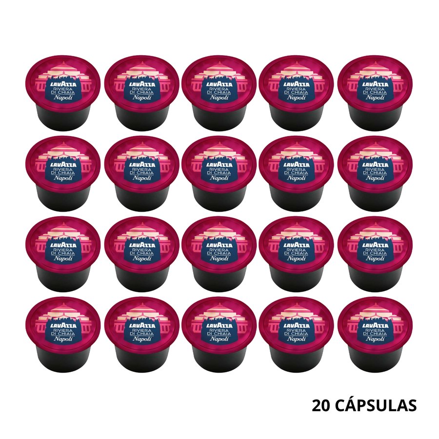 Pack 20 cápsulas Napoli · Lavazza