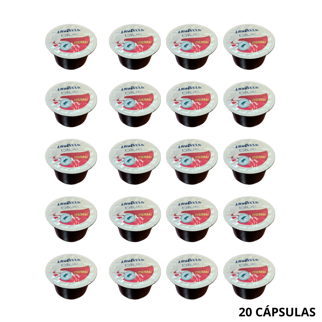 Pack 20 cápsulas Tierra Selección · Lavazza