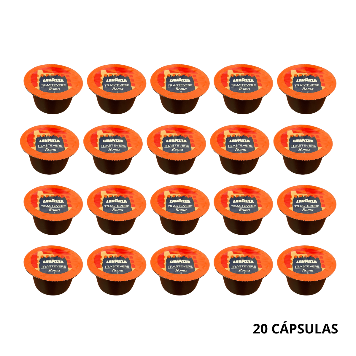 Pack 20 cápsulas Trastevere · Lavazza