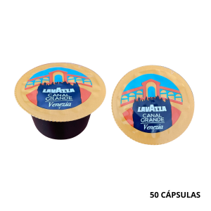 Pack 50 Cápsulas Café Espresso Canal Grande de 7 GRS Lavazza